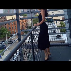 Midi Open Back Dress